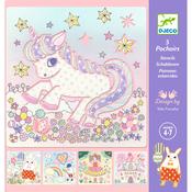 Djeco Stencils: Kawailand (4-7yrs)