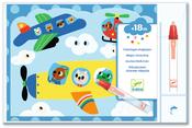 Djeco Water Magic Colouring: Hidden In The Sky image
