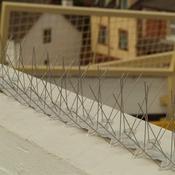 Extra Wide Steel Pigeon Spikes - No Birds Here!