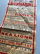 Antique Fossetts Circus Poster