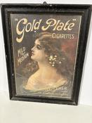 Gold Plate Cigarette Advertising