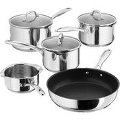 Stellar 7000 5 Piece Induction Saucepan Set - S7C1D