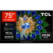 TCL 75A400U-UK 75" QD-MINI LED TV - Black image