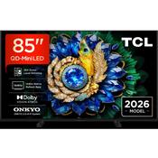 TCL 85A400M-UK 85" QD-MINI LED TV - Black image
