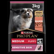 PRO PLAN Medium Puppy Sensitive Skin - Salmon (3kg)
