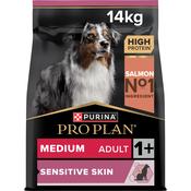 PRO PLAN Medium Adult Dog Sensitive Skin – Salmon (14kg)