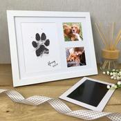 Paw Prints Forever – Photo &amp; Ink Keepsake Frame Kit