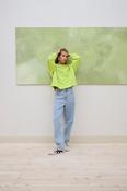 Kaffe Lila Sweatshirt Wild Lime