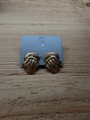 Cosmos Chic Gold braided earrings image