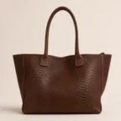 LOLA Leather Brown Bag