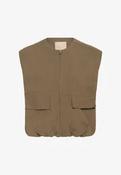 Culture Cornelie Brown Waistcoat