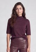 Marc Aurel Sparkling Turtle Pullover Plum image