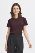 Fransa Zas Shoulder Tee Fudge