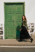 Traffic People Gracie Skirt Black image