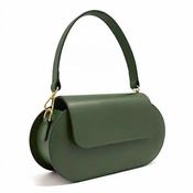 RUBIS Leather Khaki Bag