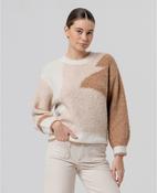 Surkana Intarsia Crew neck sweater