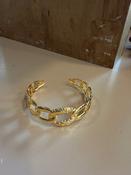 Cosmos Hammered Link Chain Bracelet image