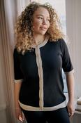 Kaffe Lizza Contrast Cardigan