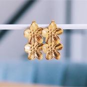 Stainless Steel Flower Earrings image