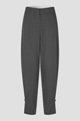 Second Female Anjou Trousers Dark Grey Melange image