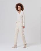 Surkana Corduroy chino trousers Ecru