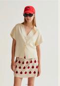 Compania Fantastica Beige Cardigan