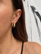 Olia Tia Hoop earrings 14k Gold Plated image