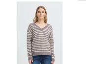 Pulz Steffi Stripe Pullover