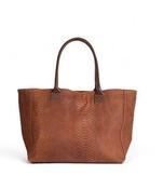 Leather Brown Bag image