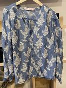 Traffic People Blue Blouse
