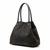 LOLA Leather Chocolate Bag