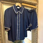 ICHI Leni Navy Shirt