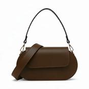 RUBIS Leather Brown Bag