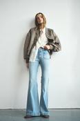 My Essential Wardrobe Dango High Waist Bootcut Light Blue Retro Wash