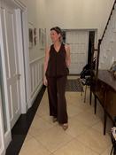 Pia B Brown Trousers