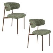 Claes Green Dining Chairs Set image