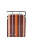 Cooler Be Wine Stripes Burgundy