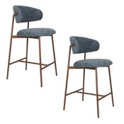 Claes Blue Counter Stool Set image