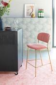 Pink &amp; Gold Leg Jolien Stool Set image