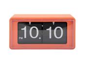 Retro Orange Boxed Flip Clock image