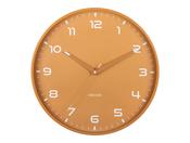 Ochre Yellow Orgullo Wall Clock