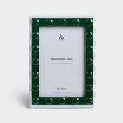 Blue Rectangle Large Facet Photo Frame image