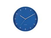 Cobalt Blue Cool Retro Wall Clock