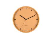Mango Yellow Cool Retro Wall Clock
