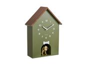 Wall Clock Dog House Luxury Green image