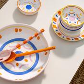 &amp;K Boavista Stripe Salad Server Set image