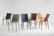 Kartel HHH Mat Dining Armchairs