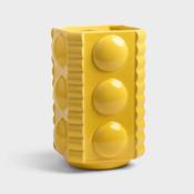 Corn Yellow Facet Vase image