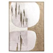 Dolmen Gold Framed Canvas