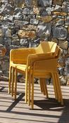 Nardi Senape 'Net" Armchairs &amp; Cushions Set